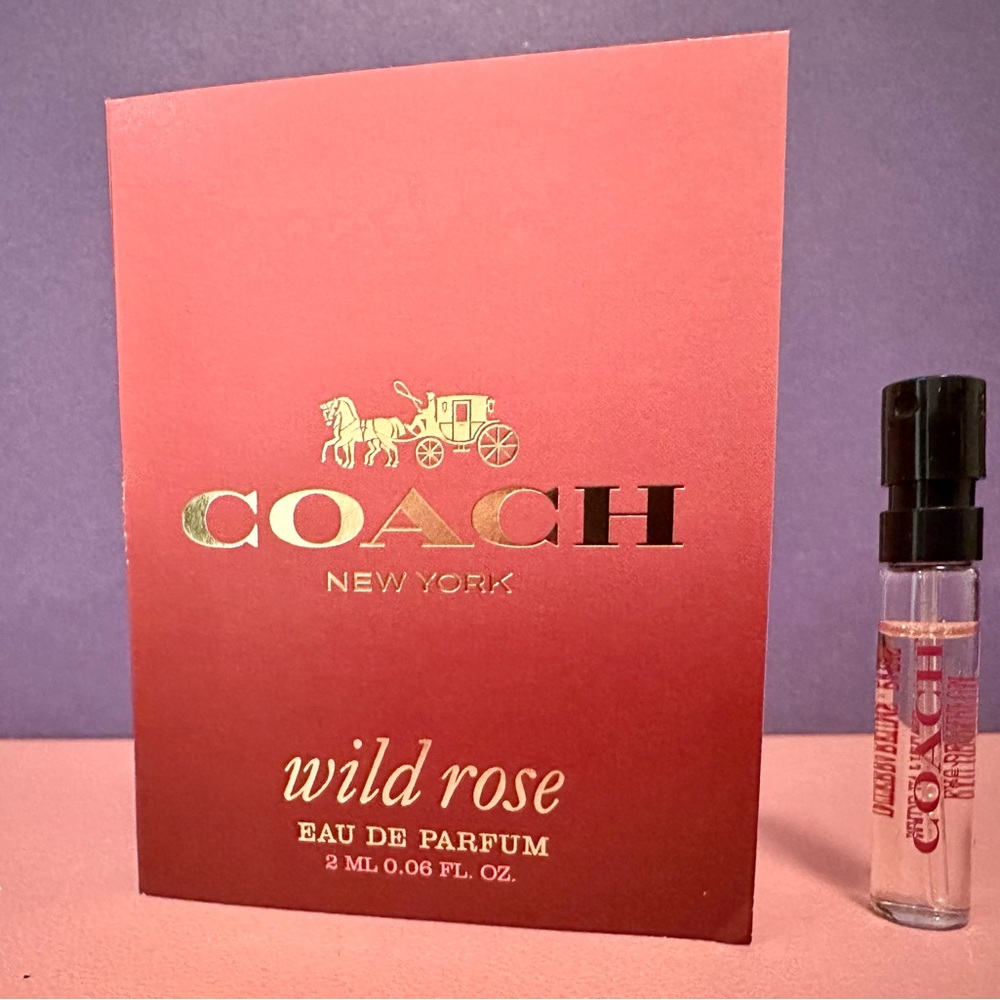 Coach Wild Rose Eau de Parfum Sample Perfume Spray - NEW